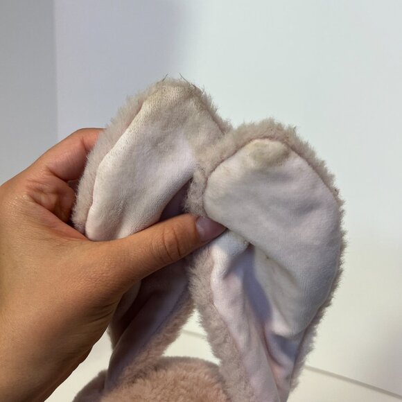 Manhattan Toy Company 11" Pink Chubby Plush Easter Bunny Lop Ear Rabbit 2018 - Picture 8 of 16